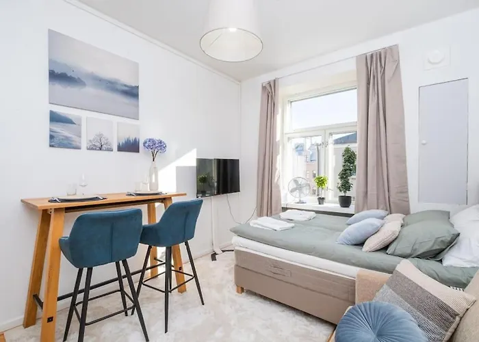 דירה Elegant In Downtown - Free Wi-fi *